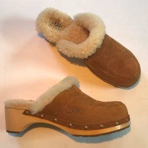 Ugg Wooden Chestnut Clog